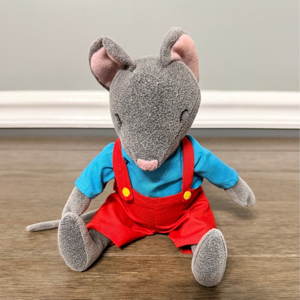 Vintage 1994 Kevin Henkes Owen‎ the Mouse Plush Eden Storybook Character Toy 7"